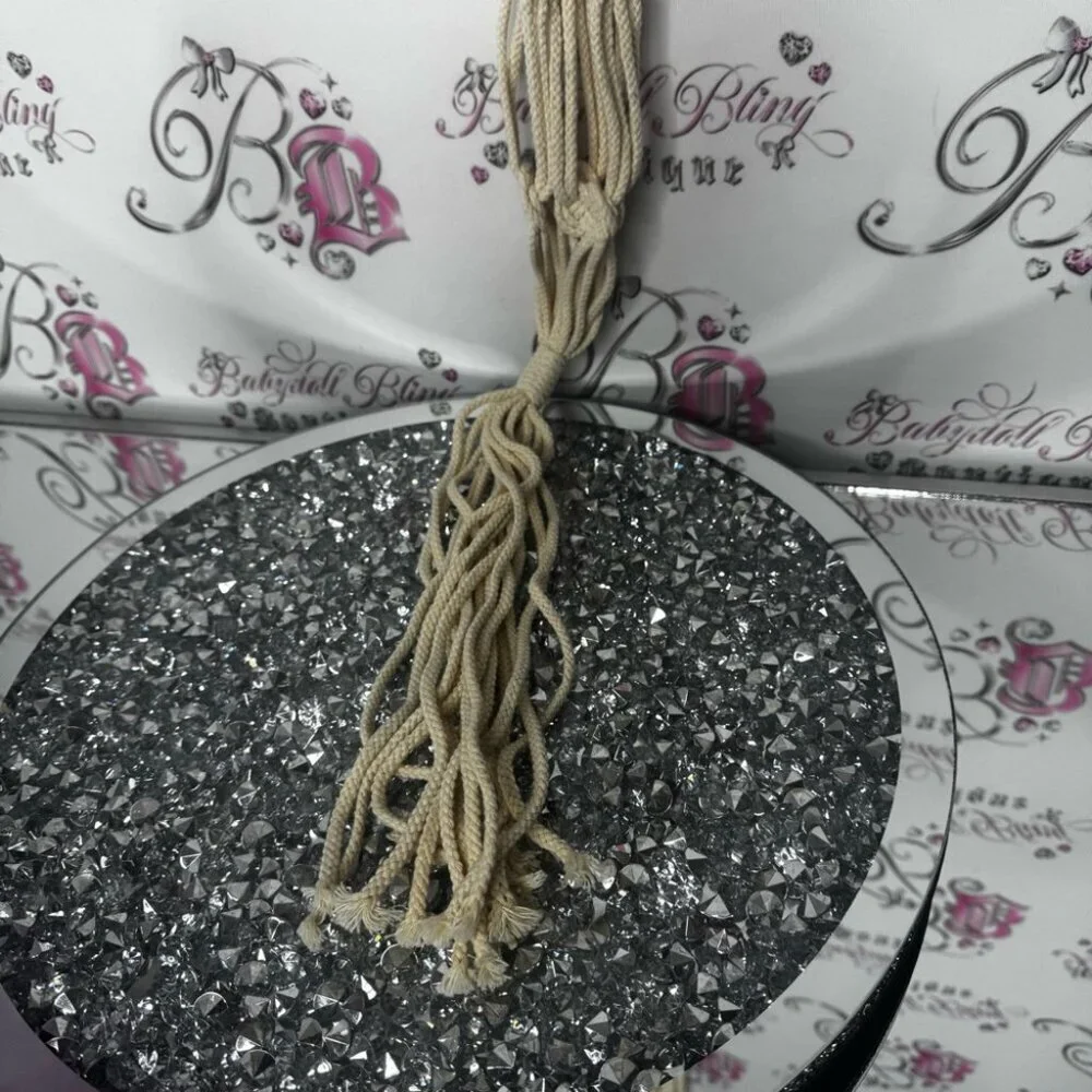 Macramé hanging holder crochet knit decor plants 🌱 metal hook 🪝